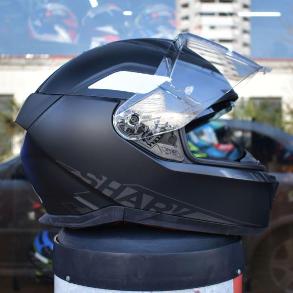 Imagem de Capacete Moto Fechado Shark Skwal I3 Preto Pinlock Luz Freio