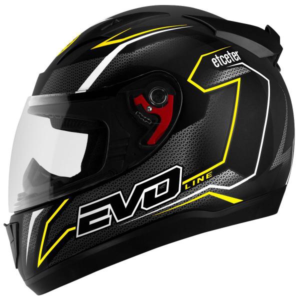 Imagem de Capacete Moto Fechado Urbano Integral Etceter Evoline Passeio Esportivo Street Masculino Feminino