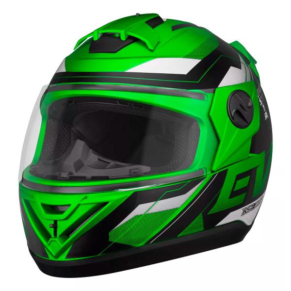 Imagem de Capacete Moto Fechado Verde G8 EVO Viseira Cristal Inmetro Tamanho 58 CAP-718VD - Pro Tork