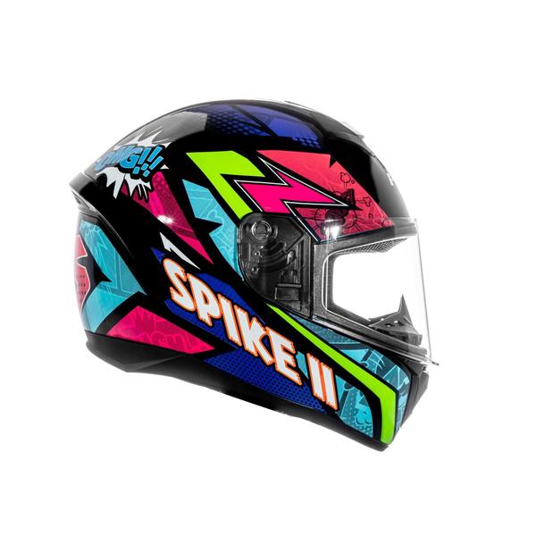 Imagem de Capacete Moto Feminino Masculino Spike 2 HQS - Peels