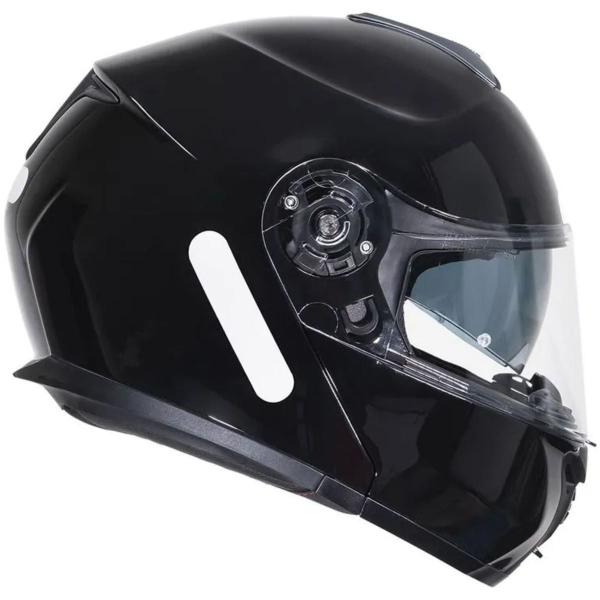 Imagem de Capacete Moto Givi X21 Monocolor Preto Brilhante Articulado