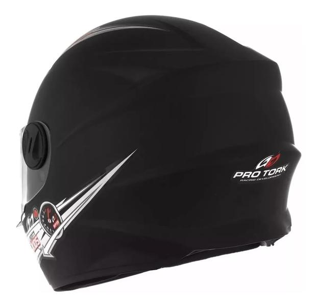 Imagem de Capacete Moto Infantil Pro Tork Liberty For Kids 54 Fechado