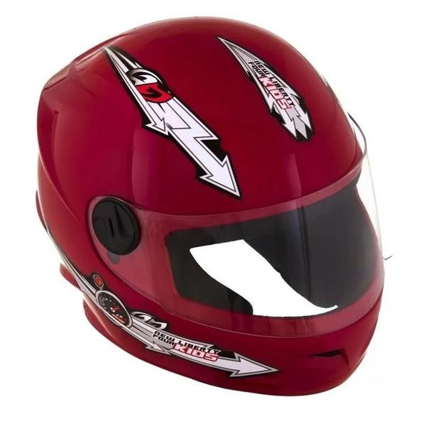 Imagem de Capacete Moto Infantil Pro Tork Liberty For Kids 54 Fechado