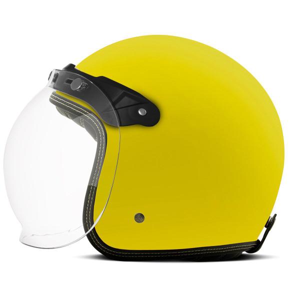 Imagem de Capacete Moto Integral Custom Etceter Solid Fosco Queima Estoque