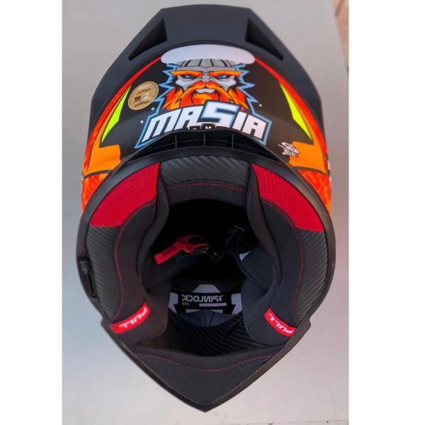 Imagem de Capacete Moto Kyt R2r Max Masia 2022 Fosco C/ Óculos Solar