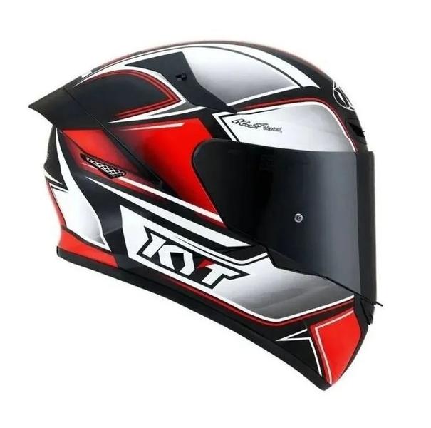 Imagem de Capacete Moto Kyt Tt Course Tourist Vermelho Fluor T58