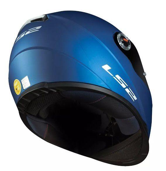 Imagem de Capacete Moto Ls2 Ff358 Azul Fosco Mate Blue Original