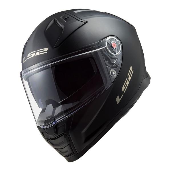 Imagem de Capacete moto ls2 ff811 vector 2 tricomposto monocolor preto fosco