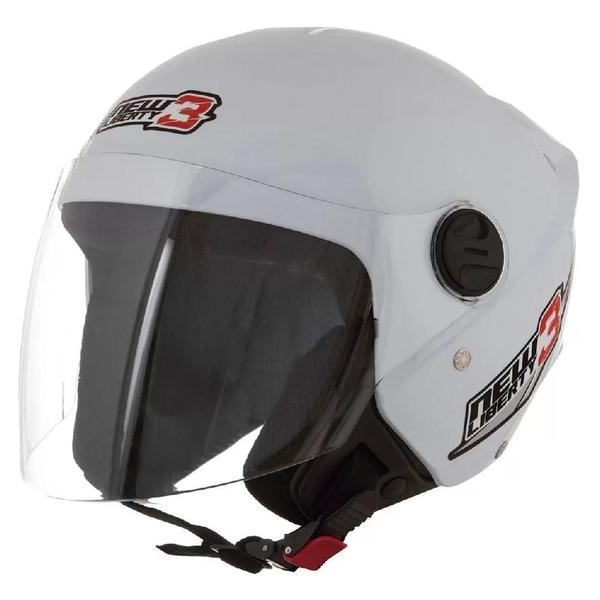 Imagem de Capacete Moto New Liberty Three Branco 58