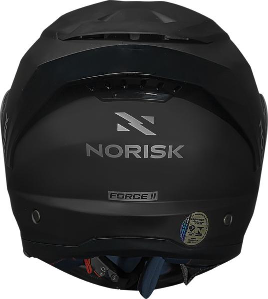 Imagem de Capacete Moto Norisk Force2 Monocolor Preto Fosco Com Oculos