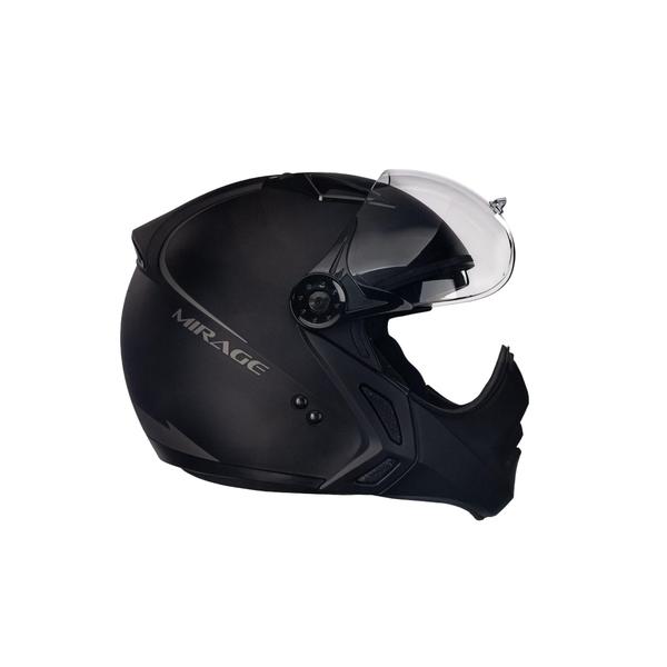 Imagem de Capacete Moto Peels Mirage Classic Preto Fosco Com Viseira Solar