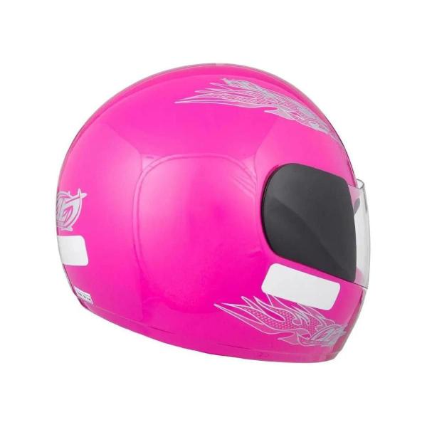 Imagem de Capacete Moto Pro Tork Aberto Liberty 4 Four Rosa + Capa de Chuva Pioneira