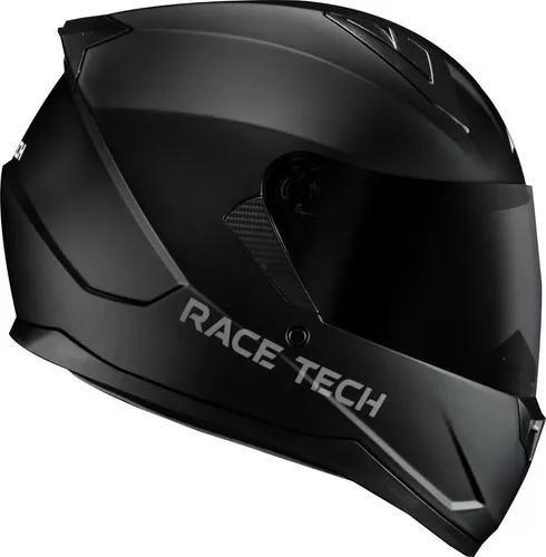 Imagem de Capacete Moto Race Tech Sector Exilio Monocolor Fosco Preto