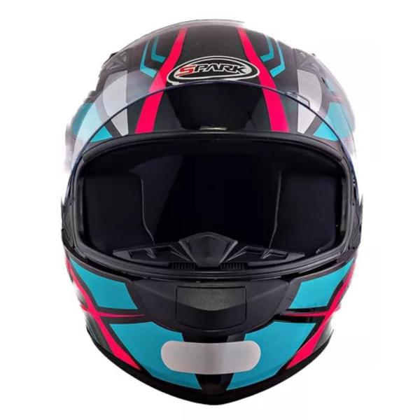 Imagem de Capacete Moto Spark Spider Ebf Esportivo Tiffany