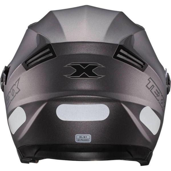 Imagem de Capacete Moto Texx Aberto Ugello Solid Chumbo