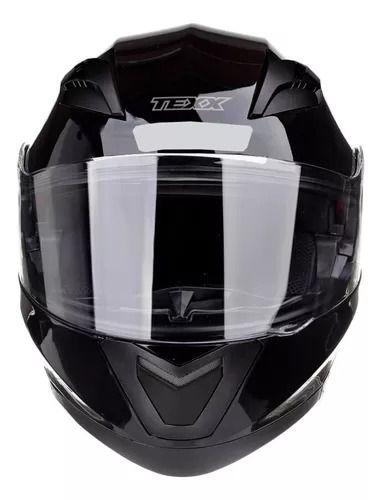 Imagem de Capacete Moto Texx Escamoteavel Gladiator V3 Preto Brilhante