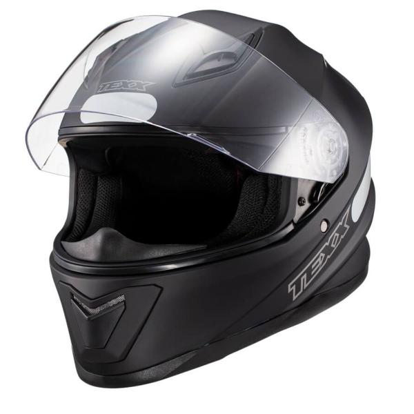 Imagem de Capacete Moto Texx Fechado Hawk Solido Preto Fosco