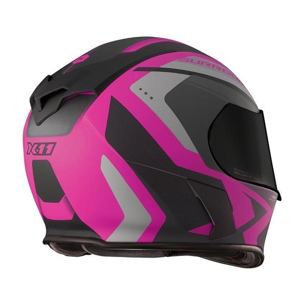 Imagem de Capacete Moto X11 Revo Pro Surround Rosa 62