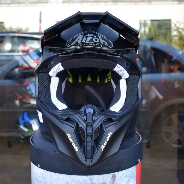 Imagem de Capacete Motocross Airoh Twist Preto Fosco Trilha Off Road