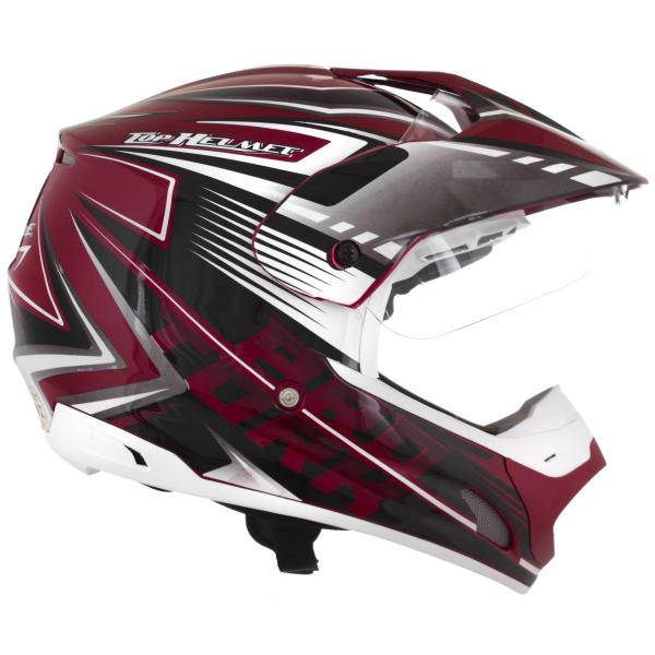 Imagem de Capacete Motocross Esportivo Pro Tork Th1 Vision Adventure Com Viseira