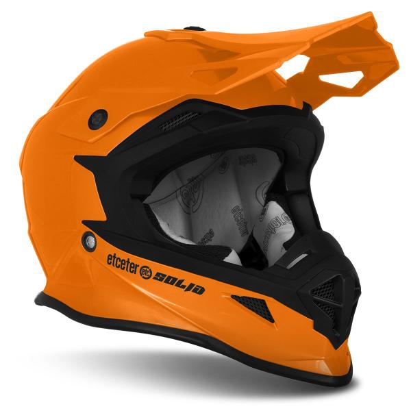 Imagem de Capacete Motocross Fechado Enduro Trilha Off Road Etceter Solid