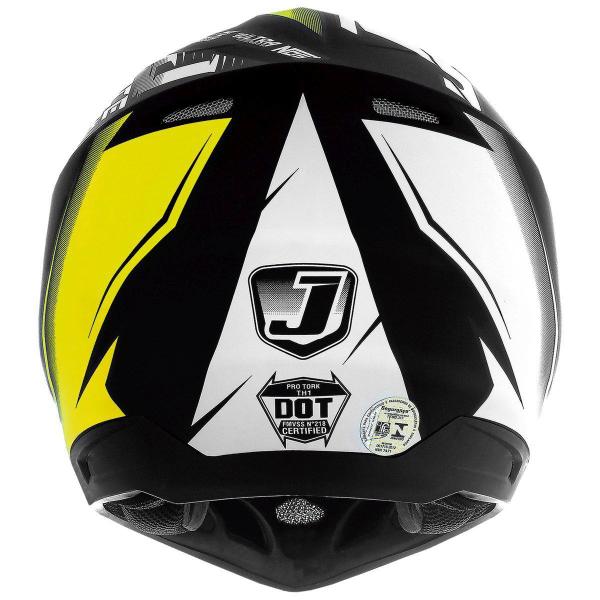 Imagem de Capacete Motocross Pro Tork Th1 Jett Factory Edition Neon