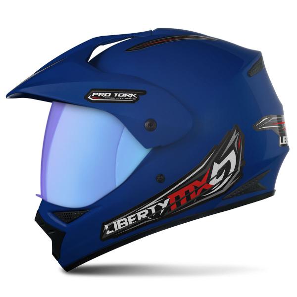 Capacete Motocross Trilha Fechado Integral Liberty Mx Pro Vision