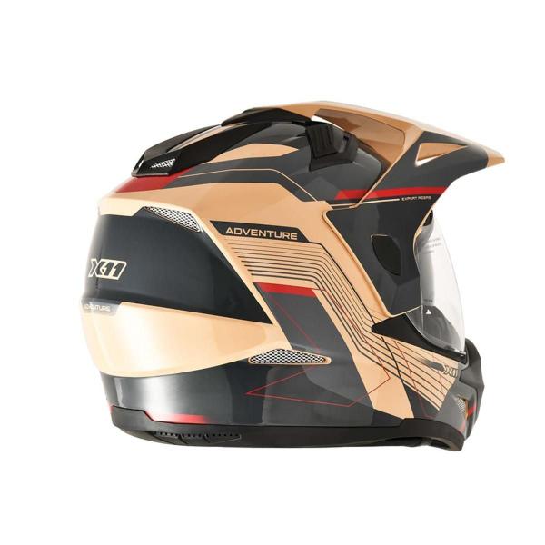 Imagem de Capacete Motocross X11 Crossover Adventure On E Off Road