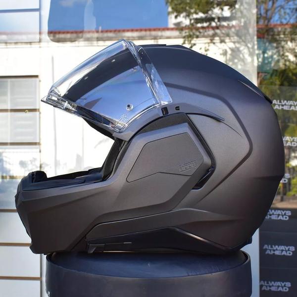 Imagem de Capacete Motoqueiro Hjc Robocop I100 180 Articulado Titanium