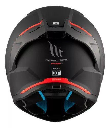 Imagem de Capacete MT Helmets Stinger 2 Solid A1 - Preto Fosco