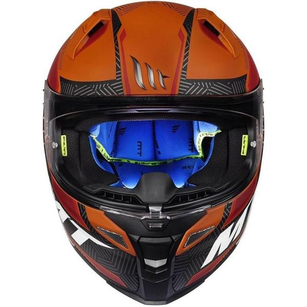 Imagem de Capacete MT Revenge 2 Status Matt Orange