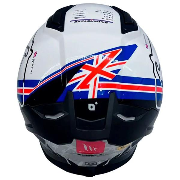 Imagem de Capacete Mt Stinger 2 Grand Prix Reino Unido Uk Inglaterra