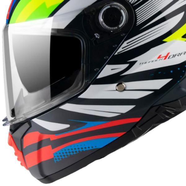 Imagem de Capacete MT Thunder 4 SV Drax Azul Brilho