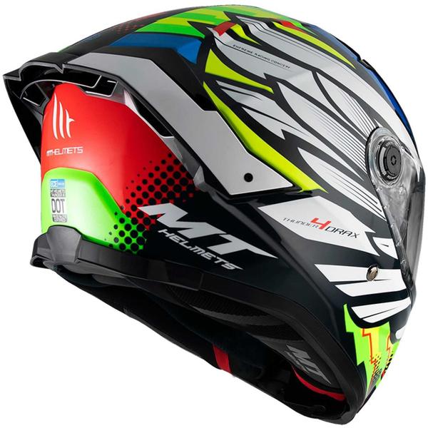 Imagem de Capacete mt thunder 4 sv drax b7 gloss blue