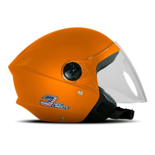 Imagem de Capacete New Liberty Three Elite Time Orange Laranja TAM. 58 - CAP-708OR Pro Tork