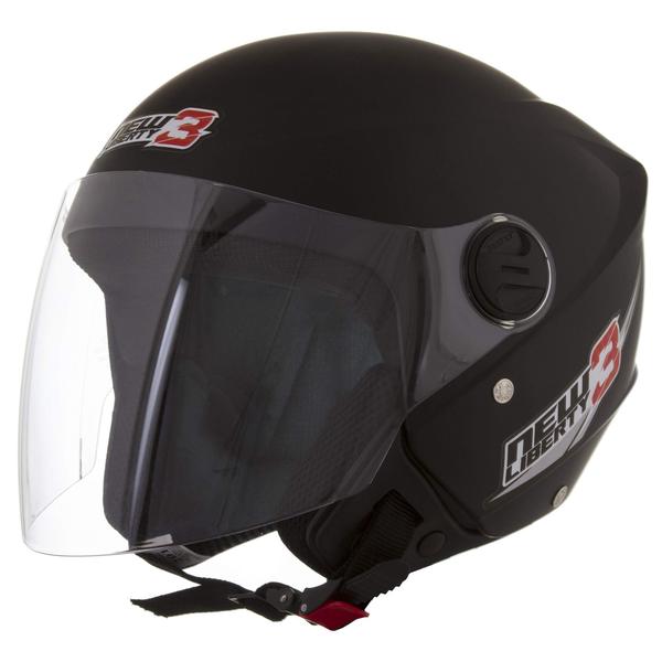 Imagem de Capacete New Liberty Three Preto Pro Tork