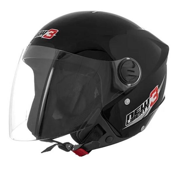 Imagem de Capacete New Liberty Three Preto Tamanho 58 Pro Tork - CAP-489PT