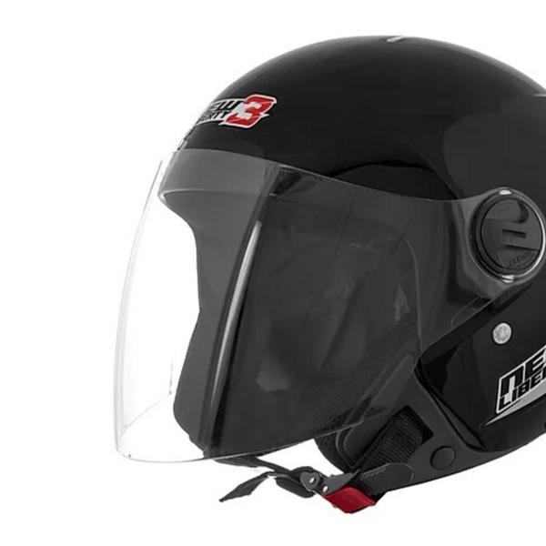 Imagem de Capacete New Liberty Three Preto Tamanho 58 Pro Tork - CAP-489PT