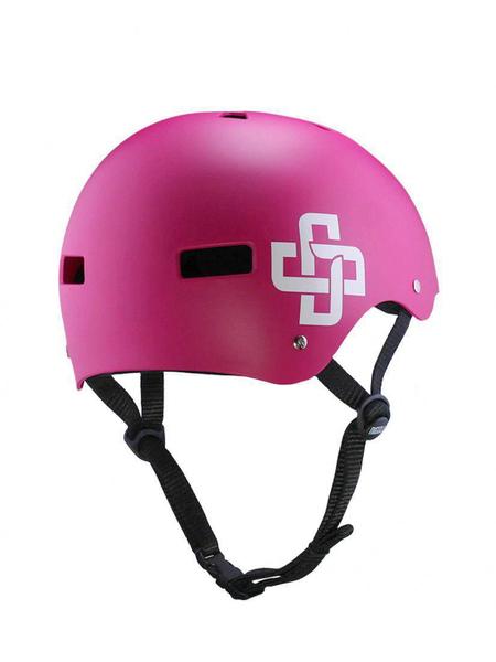 Imagem de Capacete Niggli Pads Profissional Iron Magenta Fosco