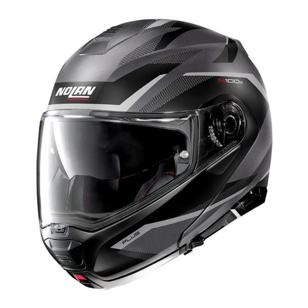 Imagem de Capacete Nolan N100-5 Plus 31 Overland Cinza e Preto