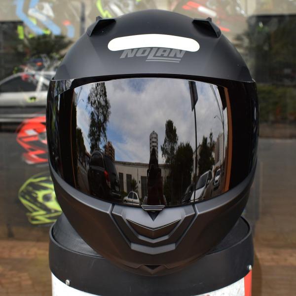 Imagem de Capacete Nolan N60-6 Edition Preto Moto Esportivo Spoiler