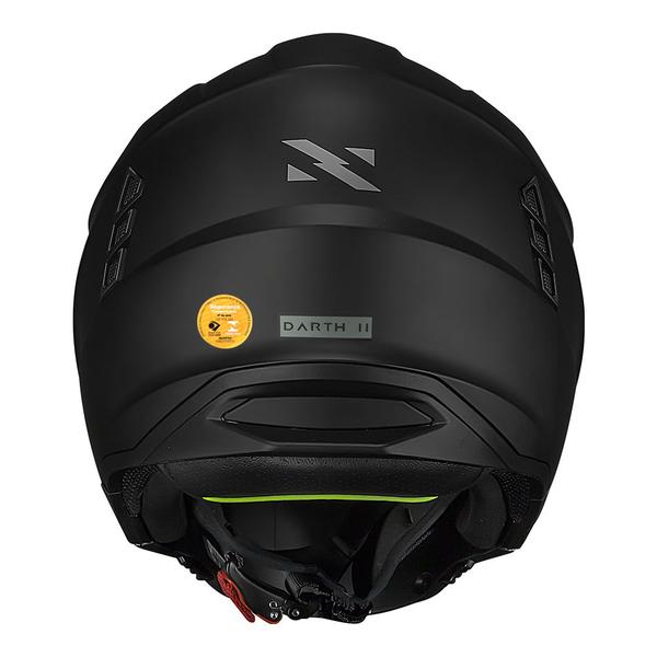 Imagem de Capacete Norisk Darth 2 Monocolor Preto Fosco Moto