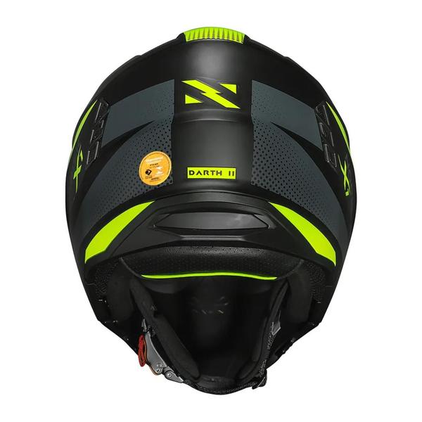 Imagem de Capacete Norisk Darth II X1 Matte Black HV Yellow