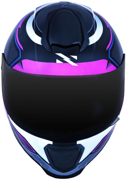 Imagem de Capacete Norisk Fechado Razor Speedmax Black Preto Roxo