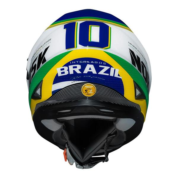 Imagem de Capacete Norisk Ff302 Grand Prix Brasil Brazil