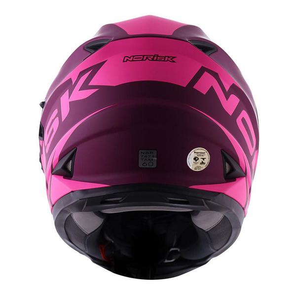 Imagem de Capacete Norisk Ff302 Manty Lilás/Rosa 56