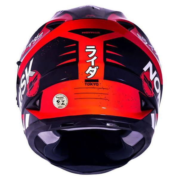 Imagem de Capacete Norisk FF302 Tokyo Black/Red/White