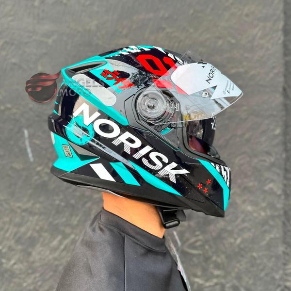 Imagem de Capacete Norisk FF302 Tokyo Black White