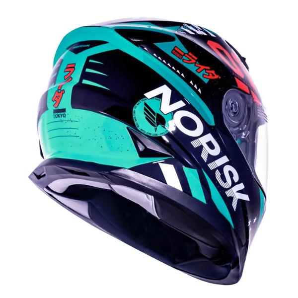 Imagem de Capacete Norisk FF302 Tokyo Black White