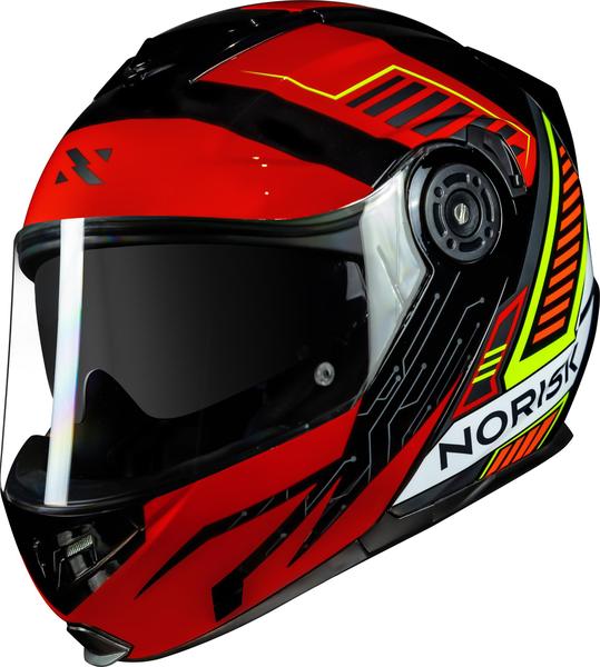 Imagem de Capacete norisk ff345 route charge preto vermelho